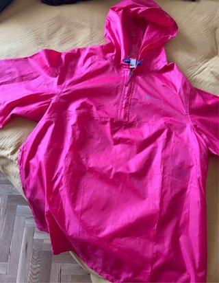 Chubasquero Decathlon Rosa Talla S/M