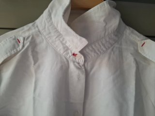 Blusa Blanca Zara L