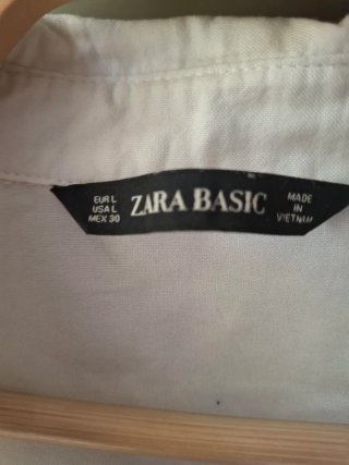 Blusa Blanca Zara L