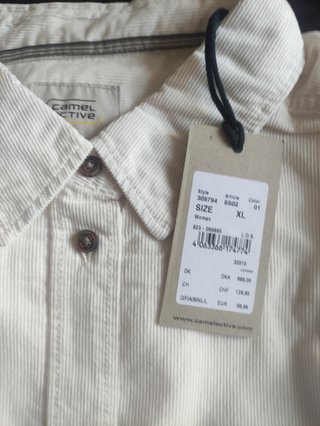 Camisa Beige Mujer Active Camel XL