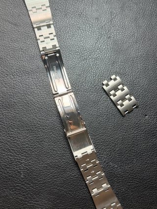 Correa para Seiko Speedtimer Vintage 19 mm – Acero