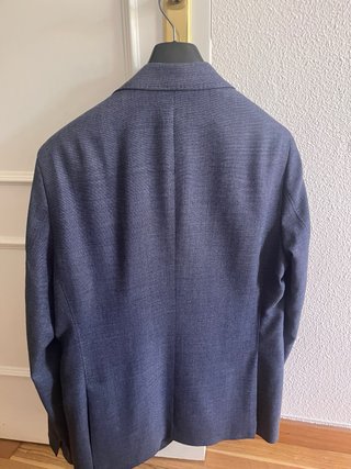 Americana Massimo Dutti Azul
