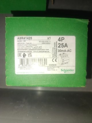 Interruptor Diferencial Schneider A9R41425
