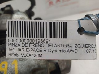 PINZA DE FRENO DELANTERA IZQUIERDA JAGUAR E-PACE R-Dynamic AWD