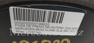 PINZA DE FRENO DELANTERA IZQUIERDA MERCEDES-BENZ CLASE GLB (BM 247) GLB 200 d (247.612)