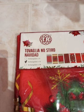 Tovaglia Natalizia No Stiro