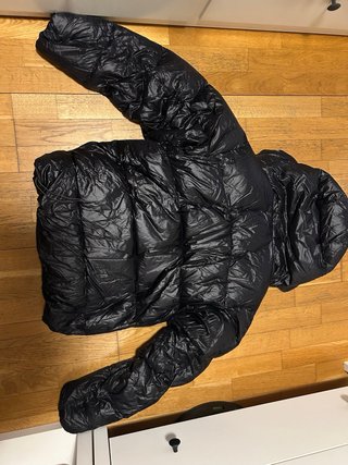 Puffer Negro Zara Talla M