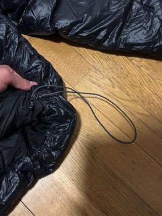 Puffer Negro Zara Talla M
