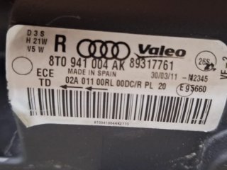 Faro derecho Audi A5 Xenon y led