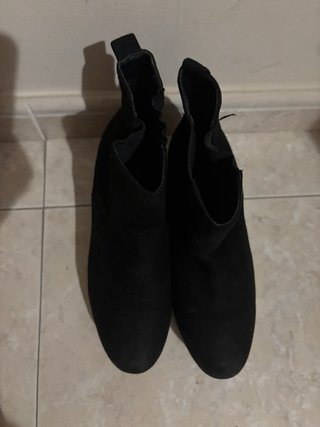 Botines negros plataforma