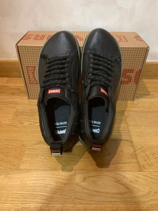 Zapatos Camper Gore-Tex Negro/Verde Oliva