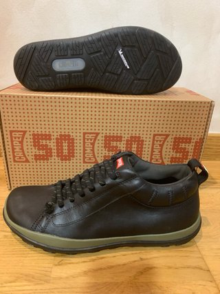 Zapatos Camper Gore-Tex Negro/Verde Oliva