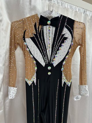 Maillot de Gimnasia Rítmica con Pedrería