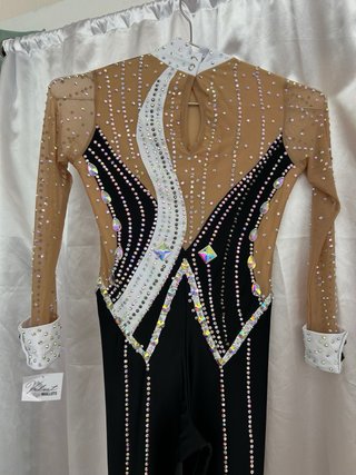 Maillot de Gimnasia Rítmica con Pedrería