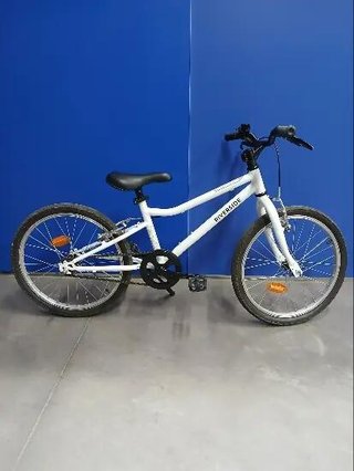 Bicicleta niños 20 pulgadas 6-9 años Riverside 100 blanco