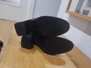 Botines Negros Zara Talla 35