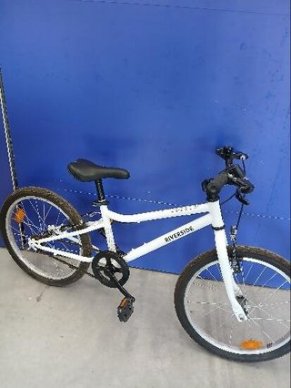Bicicleta niños 20 pulgadas 6-9 años Riverside 100 blanco