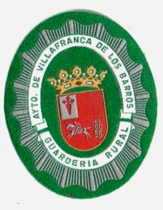 Parche Guardería Rural Villafranca Barros  pecho