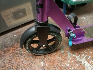 Patinete Morado Plegable