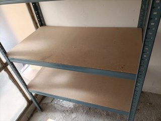 Estantería Desmontable de Metal y Madera