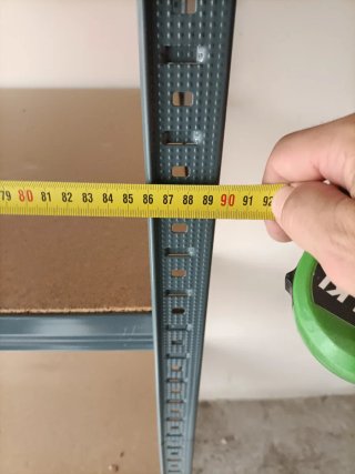 Estantería Desmontable de Metal y Madera