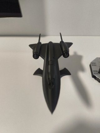 Maqueta SR-71 Blackbird en PLA