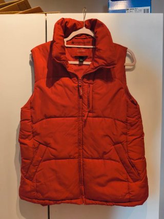 Chaleco Acolchado Rojo H&M Talla L