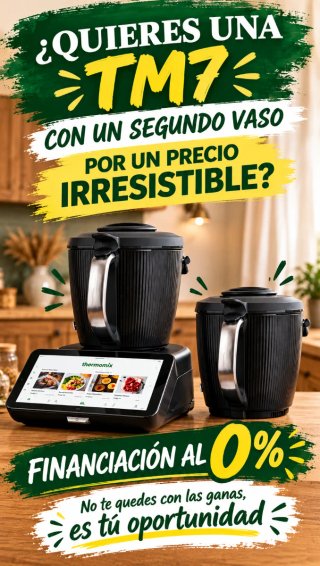Thermomix con segundo vaso