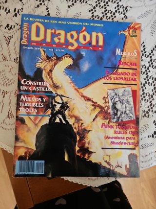 Vendo 13 revistas de Dragón Magazine en español.