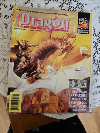 Vendo 13 revistas de Dragón Magazine en español.