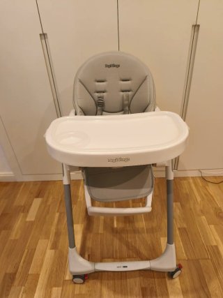 Trona bebé Peg Perego Gris
