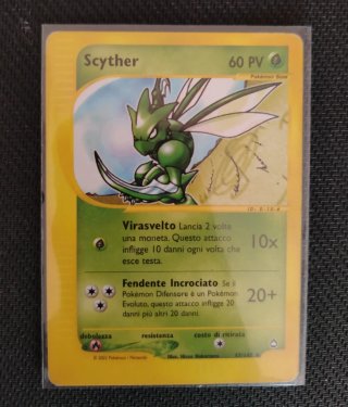 Carta Pokémon Scyther 57/147