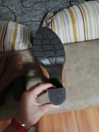 Botines marrones con cordones