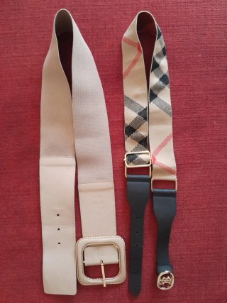 2 Cinturones Elásticos para Mujer.