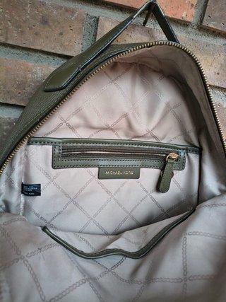 Mochila Michael Kors Verde Oliva