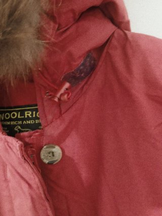 Parka Woolrich donna rossa taglia S