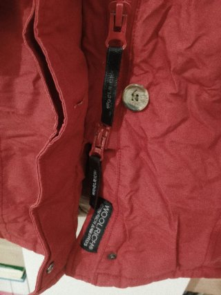 Parka Woolrich donna rossa taglia S
