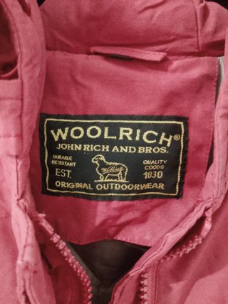 Parka Woolrich donna rossa taglia S