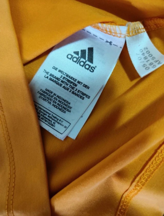 Camiseta Adidas Mujer naranja Talla S
