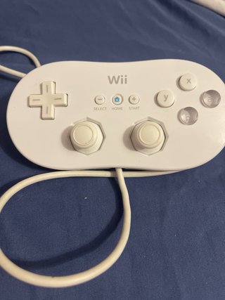 Mando Wii Pro Controller Blanco