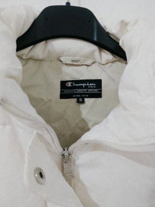 Giubbotto donna Champion panna taglia S