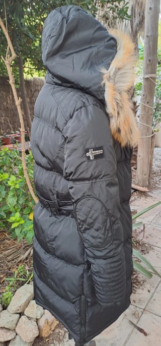 Parka Geographical Norway Negra Talla M