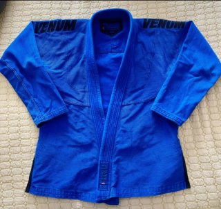 Kimono Jiu Jitsu Venum Contender Azul Talla A2