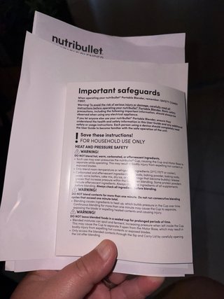 Nutribullet Batidora Portátil Blanca
