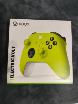 Mando Xbox Electric Volt verde lima neon