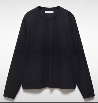 Conjunto de Piqué Mango Negro