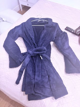 Bata de invierno azul de women