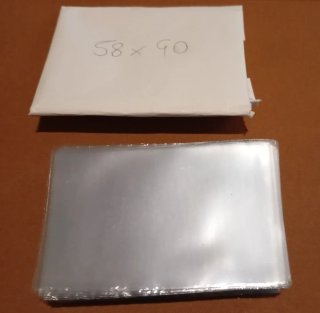 Fundas PVC CRISTAL tarjetas postales, sellos ....