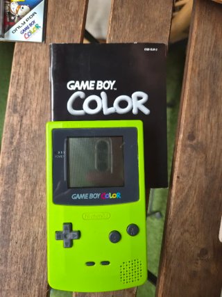 Nintendo Game Boy Color Verde + Manual