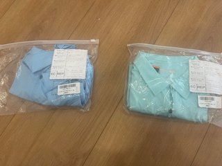 2 Polos de Deporte sin Mangas Talla M